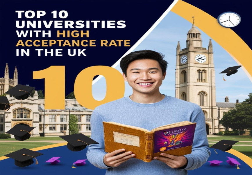 Top 10 Universities with a High Acceptance Rate in the UK